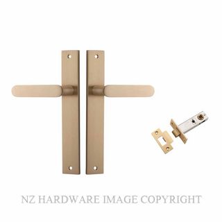 IVER 15248KPASS60 BRONTE RECTANGULAR PASSAGE KITSET BRUSHED BRASS