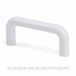 SYLVAN DYC 24 64X10MM COLOURED D HANDLE WHITE