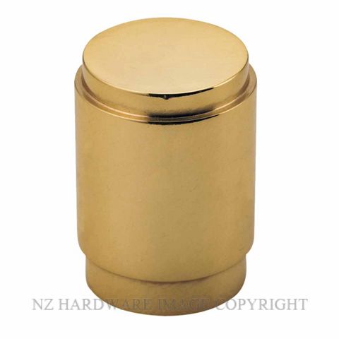 IVER 0591 BERLIN CUPBOARD KNOB 20MM POLISHED BRASS