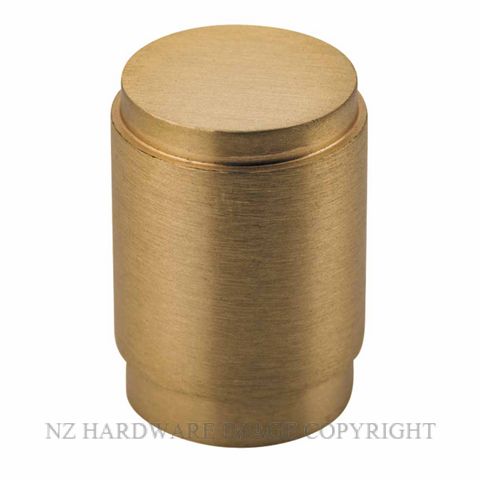 IVER 0601 BERLIN CUPBOARD KNOB 20MM BRUSHED BRASS