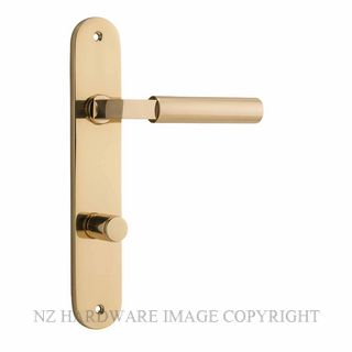 IVER 10266P85 BERLIN OVAL PRIVACY FURNITURE POLISHED BRASS