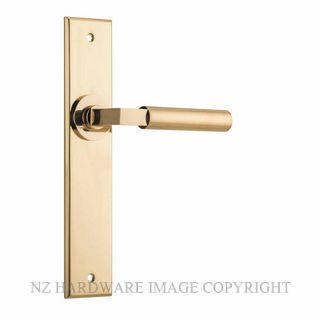 IVER 10294 BERLIN CHAMFERED PASSAGE FURNITURE POLISHED BRASS