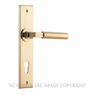 IVER 10294E85 BERLIN CHAMFERED E85 EURO FURNITURE POLISHED BRASS