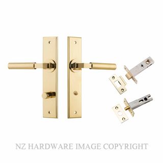 IVER 10294KPRIV60 BERLIN CHAMFERED PRIVACY KITSET POLISHED BRASS