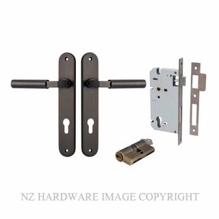 IVER 10766KENTR60KK BERLIN OVAL KEY-KEY ENTRANCE LOCK KITSET SIGNATURE BRASS