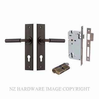 IVER 10794KENTR60KK BERLIN CHAMFERED KEY-KEY ENTRANCE LOCK KITSET SIGNATURE BRASS