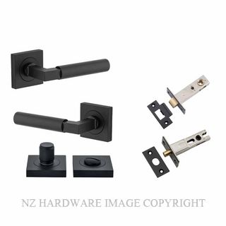 IVER 0413KPRIV60 BERLIN SQUARE ROSE PRIVACY KITSET MATT BLACK