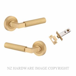 IVER 0453KPASS60 BERLIN ROUND ROSE PASSAGE KITSET BRUSHED BRASS
