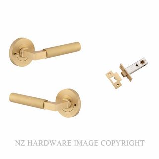 IVER 0453KIBPRIV60 BERLIN ROUND ROSE INTERGRATED PRIVACY BRUSHED BRASS
