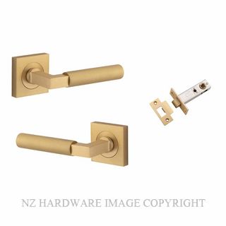 IVER 0464KPASS60 BERLIN SQUARE ROSE PASSAGE KITSET BRUSHED BRASS