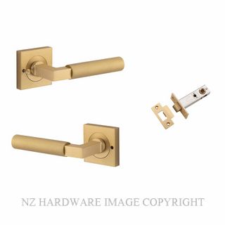 IVER 0464KIBPRIV60 BERLIN SQUARE ROSE INTERGRATED PRIVACY BRUSHED BRASS
