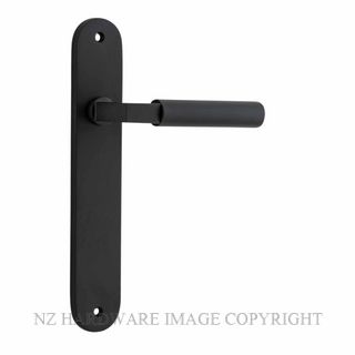 IVER 12766 BERLIN OVAL PLATE MATT BLACK