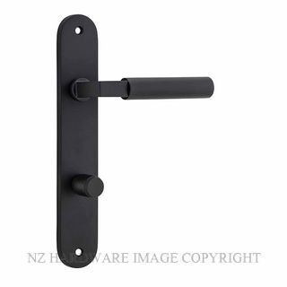 IVER 12766P85 BERLIN OVAL PRIVACY FURNITURE MATT BLACK