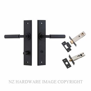 IVER 12794KPRIV60 BERLIN CHAMFERED PRIVACY KITSET MATT BLACK