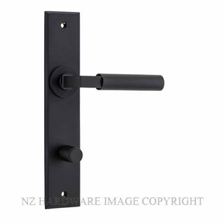 IVER 12794P85 BERLIN CHAMFERED PRIVACY FURNITURE MATT BLACK