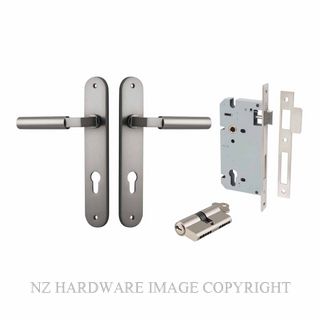 IVER 14766KENTR60KK BERLIN OVAL KEY-KEY ENTRANCE LOCK KITSET SATIN NICKEL
