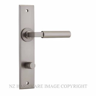 IVER 14794P85 BERLIN CHAMFERED PRIVACY FURNITURE SATIN NICKEL