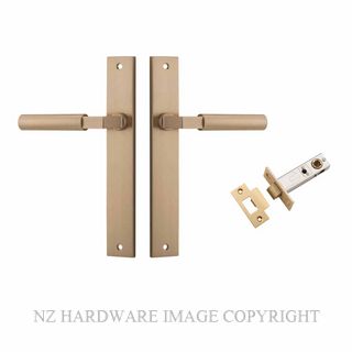 IVER 15250KPASS60 BERLIN RECTANGULAR PASSAGE KITSET BRUSHED BRASS