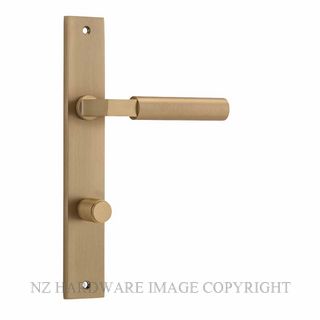 IVER 15250P85 BERLIN RECTANGULAR PRIVACY FURNITURE BRUSHED BRASS