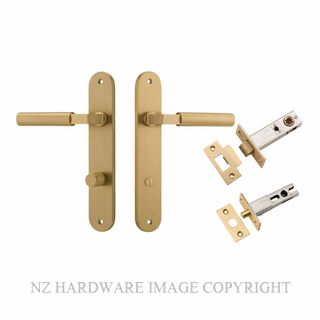 IVER 15266KPRIV60 BERLIN OVAL PRIVACY KITSET BRUSHED BRASS