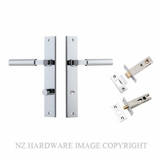 IVER 11750KPRIV60 BERLIN RECTANGULAR PRIVACY KITSET CHROME PLATE
