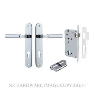 IVER 11766KENTR60KK BERLIN OVAL KEY-KEY ENTRANCE LOCK KITSET CHROME PLATE