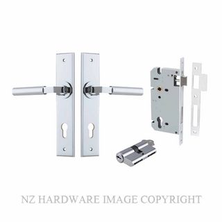 IVER 11794KENTR60KK BERLIN CHAMFERED KEY-KEY ENTRANCE LOCK KITSET CHROME PLATE