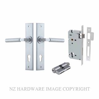 IVER 12294KENTR60KK BERLIN CHAMFERED KEY-KEY ENTRANCE LOCK KITSET BRUSHED CHROME