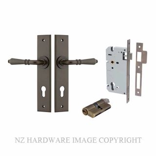 IVER 10780KENTR60KK SARLAT CHAMFERED KEY-KEY ENTRANCE LOCK KITSET SIGNATURE BRASS