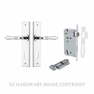 IVER 11780KENTR60KT SARLAT CHAMFERED KEY-TURN ENTRANCE LOCK KITSET CHROME PLATE