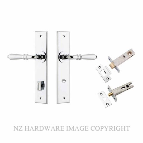 IVER 11780KPRIV60 SARLAT CHAMFERED PRIVACY KITSET CHROME PLATE