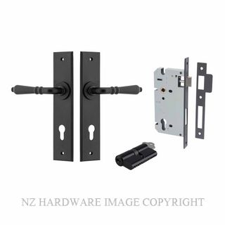 IVER 12780KENTR60KK SARLAT CHAMFERED KEY-KEY ENTRANCE LOCK KITSET MATT BLACK
