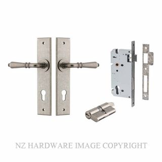 IVER 13780KENTR60KK SARLAT CHAMFERED KEY-KEY ENTRANCE LOCK KITSET DISTRESSED NICKEL