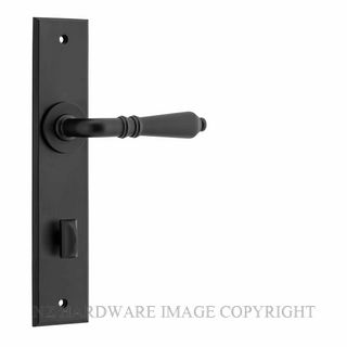 IVER 12780P85 SARLAT CHAMFERED PRIVACY FURNITURE MATT BLACK