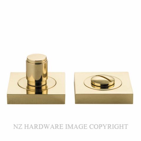 IVER 20010 BERLIN SQUARE PRIVACY TURN POLISHED BRASS