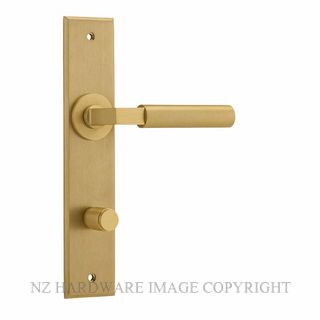 IVER 15294P85 BERLIN CHAMFERED PRIVACY FURNITURE BRUSHED BRASS
