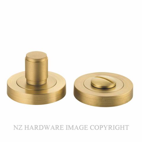 IVER 9460 BERLIN ROUND PRIVACY TURN BRUSHED BRASS