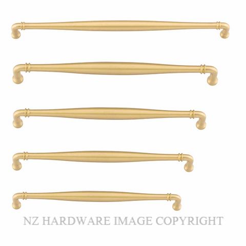 IVER SARLAT 17104 - 17108 CABINET HANDLES BRUSHED GOLD PVD