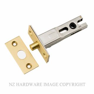 IVER 17170 PRIVACY BOLT 60MM BRUSHED GOLD PVD