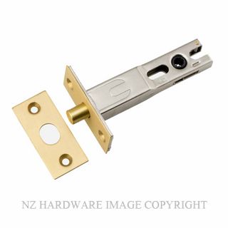 IVER 17171 PRIVACY BOLT 70MM BRUSHED GOLD PVD