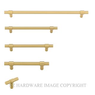 IVER 17150 HELSINKI CABINET HANDLE BRUSHED GOLD PVD