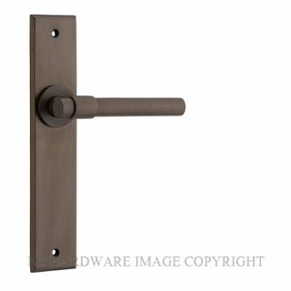 IVER 10904 HELSINKI CHAMFERED PASSAGE FURNITURE SIGNATURE BRASS