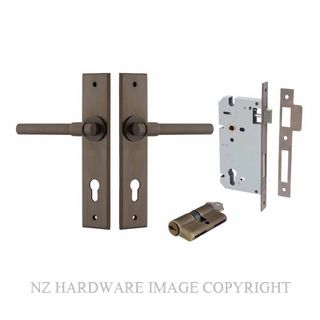 IVER 10904KENTR60KK HELSINKI CHAMFERED KEY-KEY ENTRANCE LOCK KITSET SIGNATURE BRASS