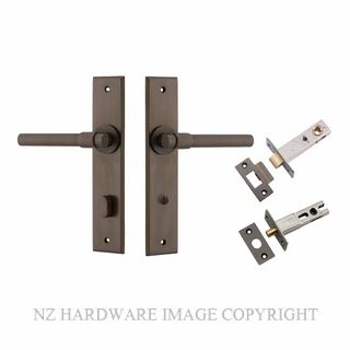 IVER 10904KPRIV60 HELSINKI CHAMFERED PRIVACY KITSET SIGNATURE BRASS