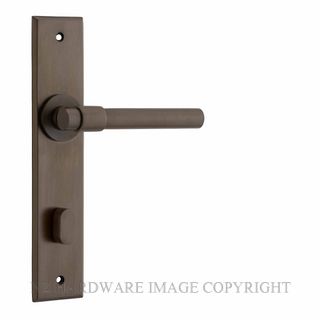 IVER 10904P85 HELSINKI CHAMFERED PRIVACY FURNITURE SIGNATURE BRASS