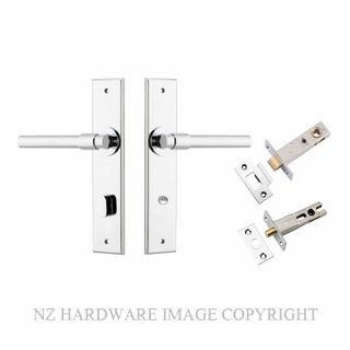 IVER 11904KPRIV60 HELSINKI CHAMFERED PRIVACY KITSET CHROME PLATE
