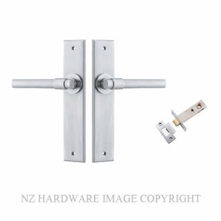 IVER 12404KPASS60 HELSINKI CHAMFERED PASSAGE KITSET BRUSHED CHROME