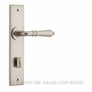 IVER 14780P85 SARLAT CHAMFERED PRIVACY FURNITURE SATIN NICKEL