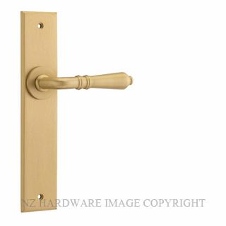 IVER 15780 SARLAT CHAMFERED PASSAGE FURNITURE BRUSHED BRASS