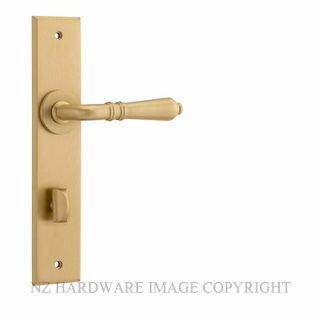 IVER 15780P85 SARLAT CHAMFERED PRIVACY FURNITURE BRUSHED BRASS